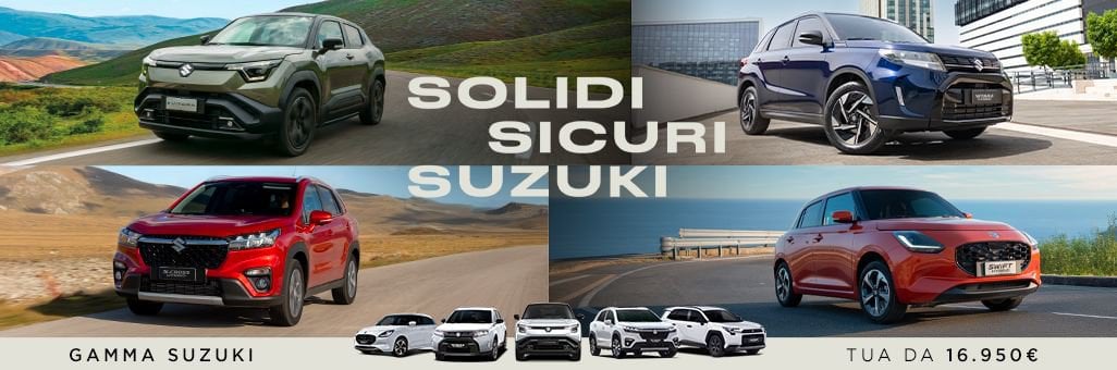 Gamma Suzuki – Solidi. Sicuri. Suzuki.