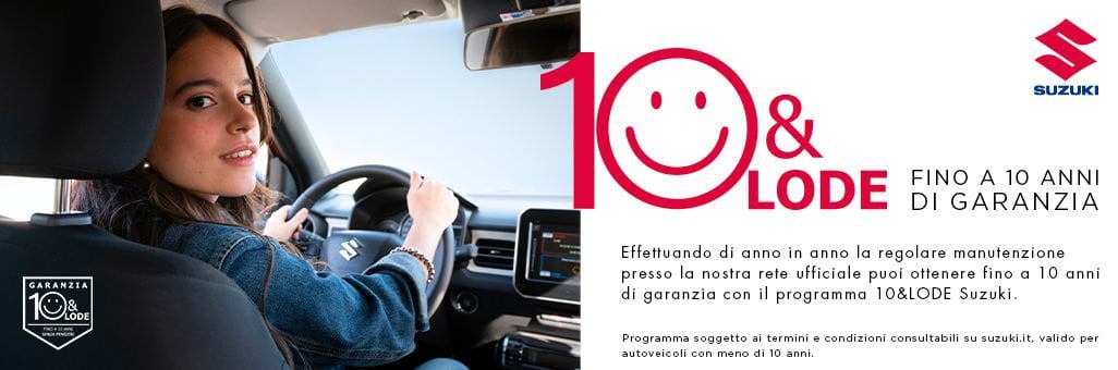 Programma Garanzia Suzuki – 10&lode
